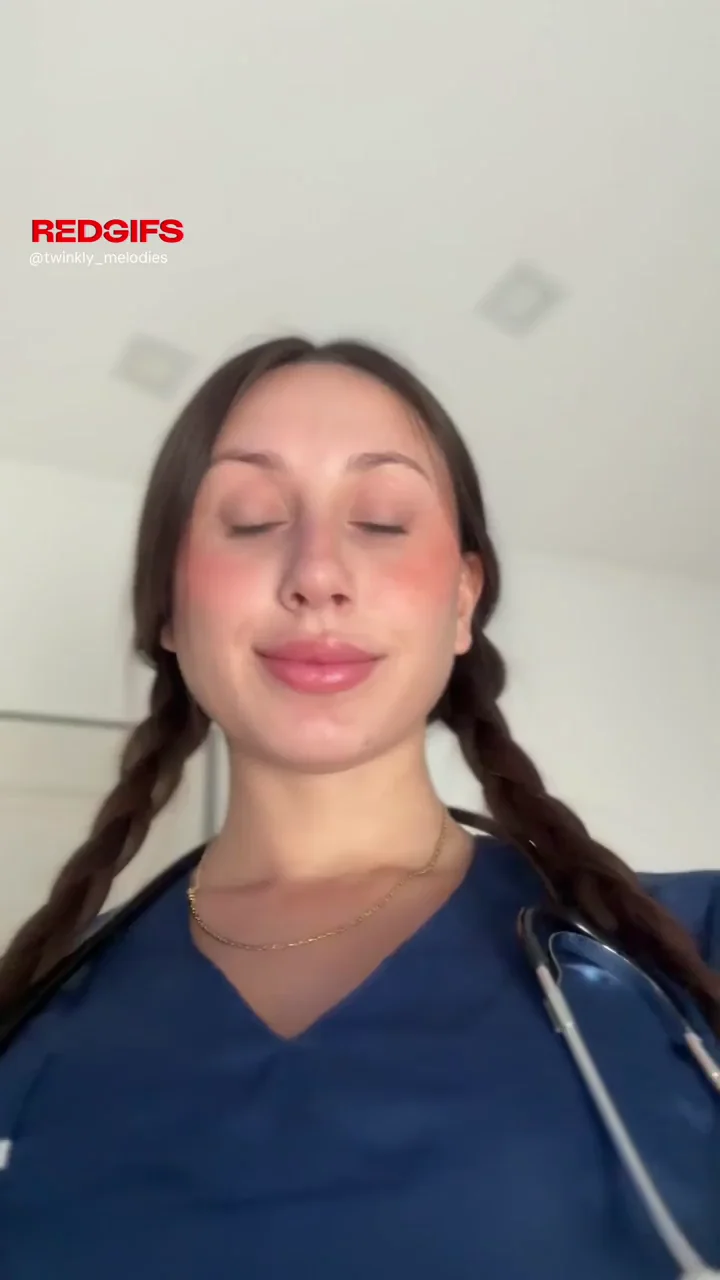 What do you say if your nurse walked in like this