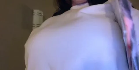 🔥 Slutty Chick Flashes Tits in Public Window Tease 😈