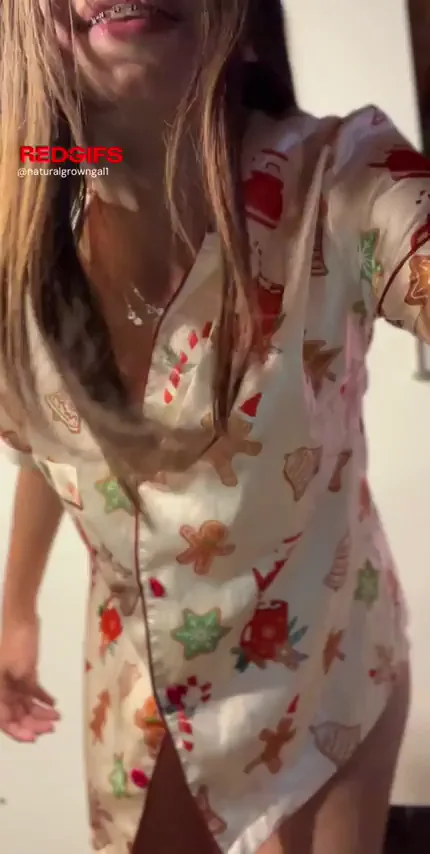Making you go crazy with my huge boobs and beautiful braces