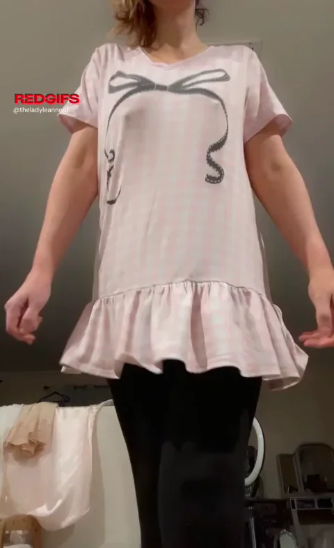 Here’s a 40 year old’s titty drop