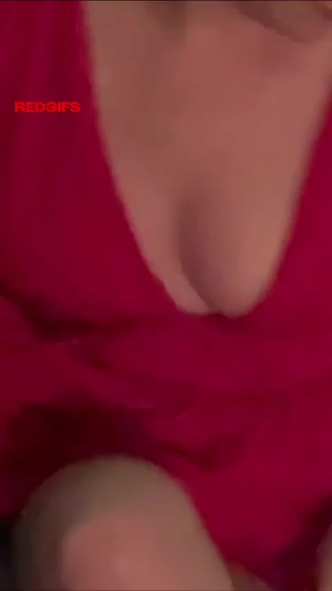 She gets so horny when she catches people staring at her in this dress