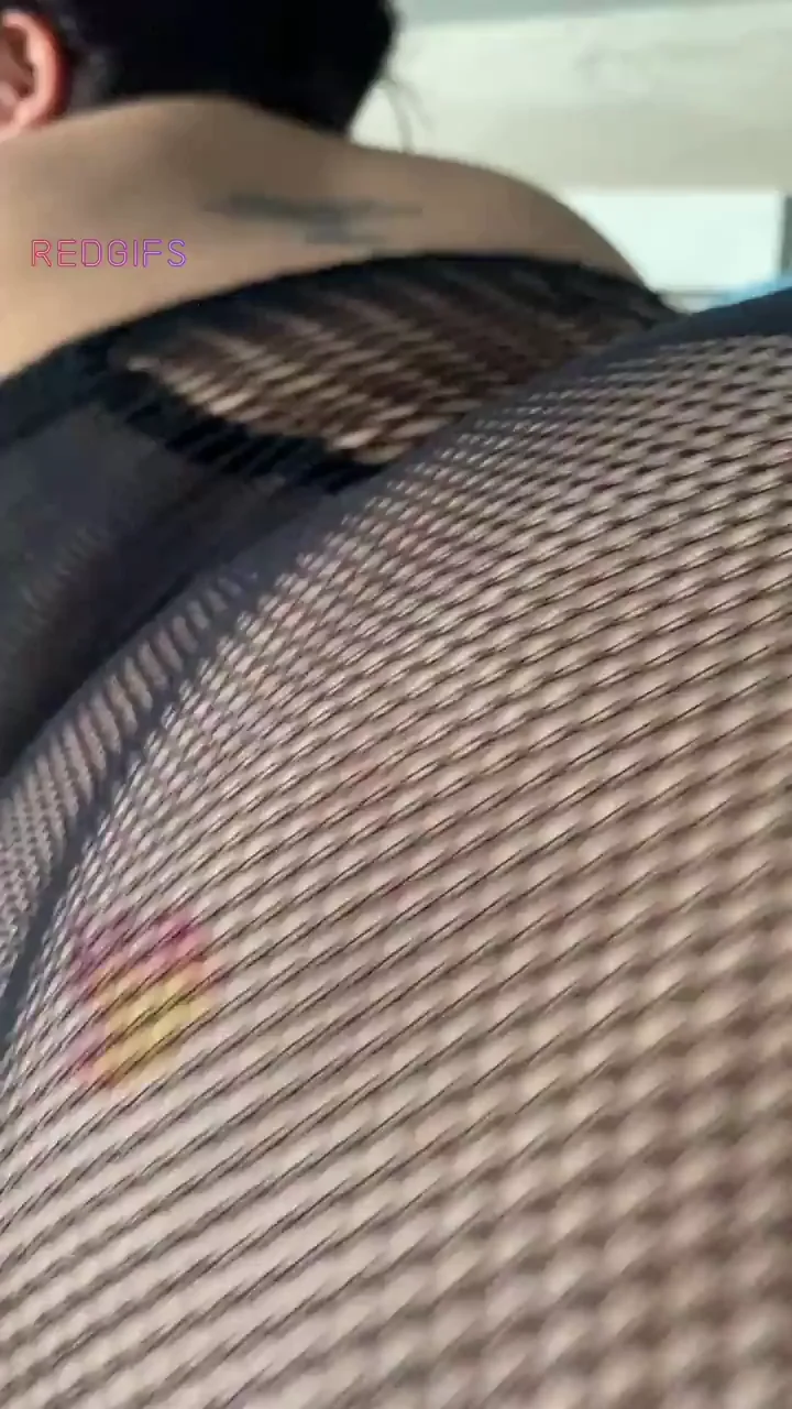 There is a whole lot of ass caught up in this fishnet. A great catch.