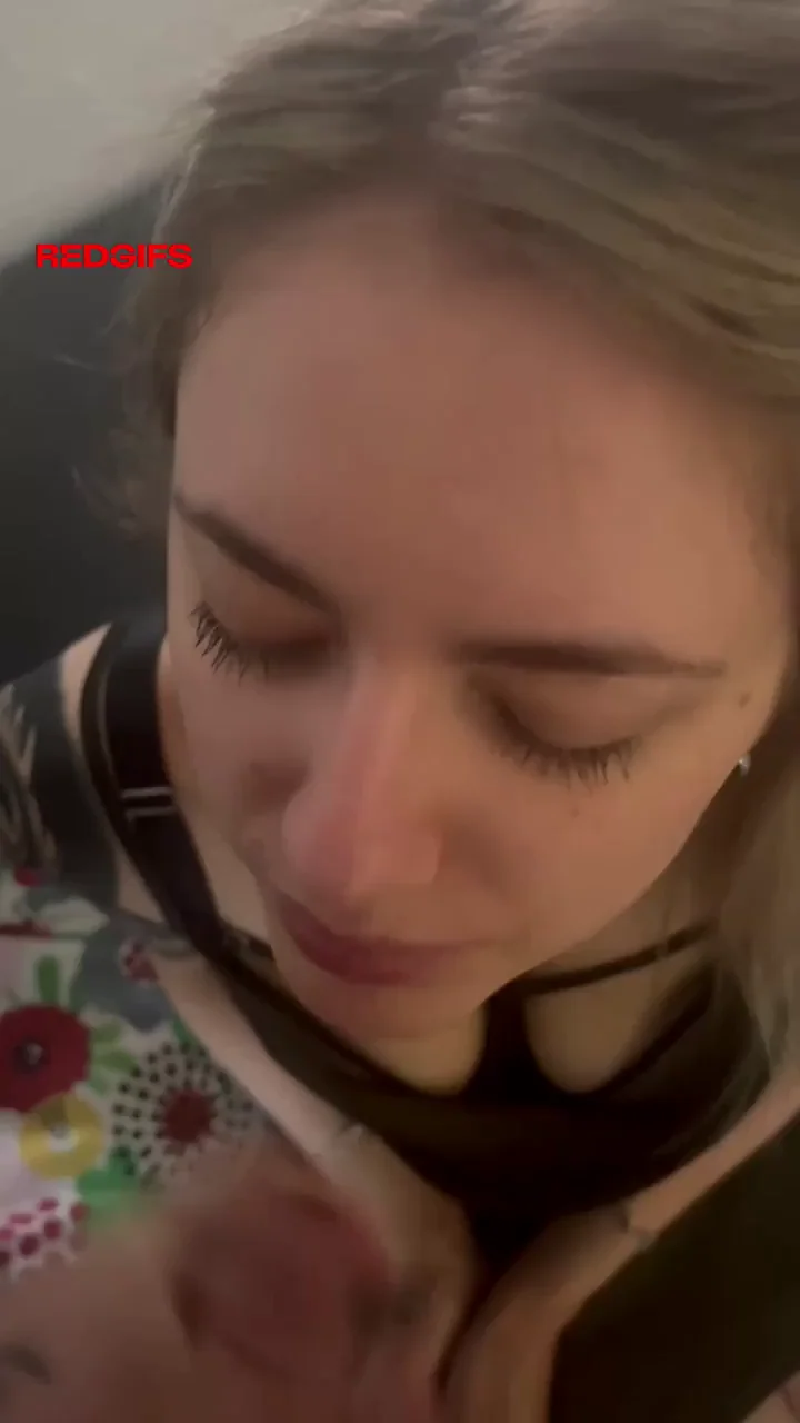 Cum makes cute girl smile
