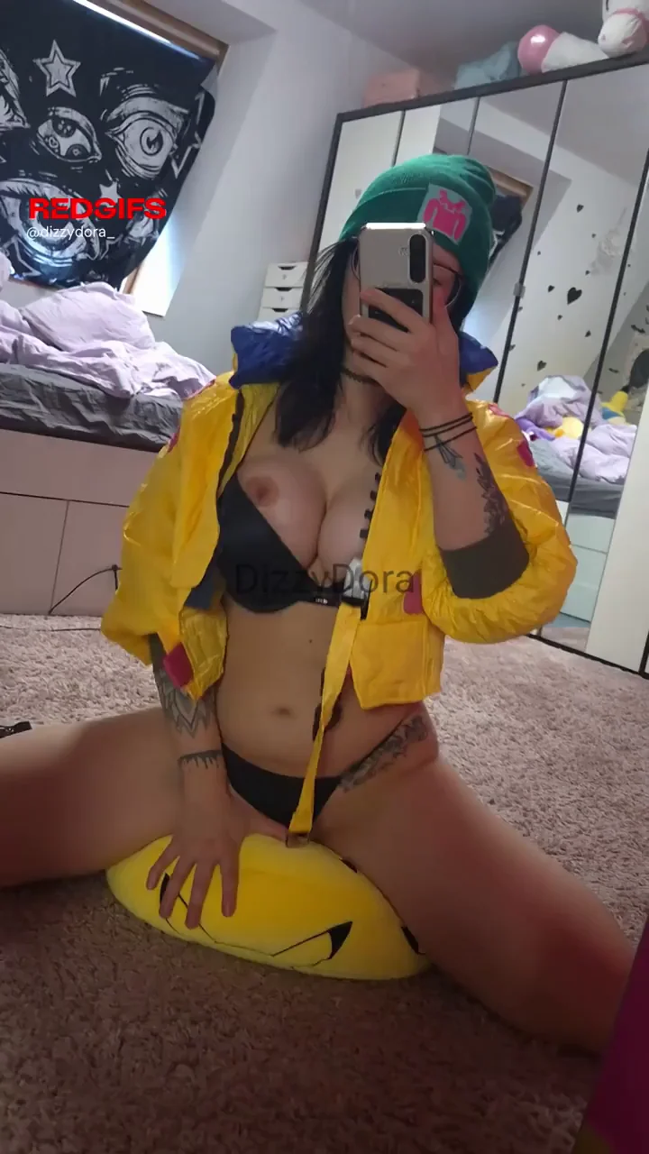 Mirror Gooning with My Big Tits Out 🪞🍈💦 [F]