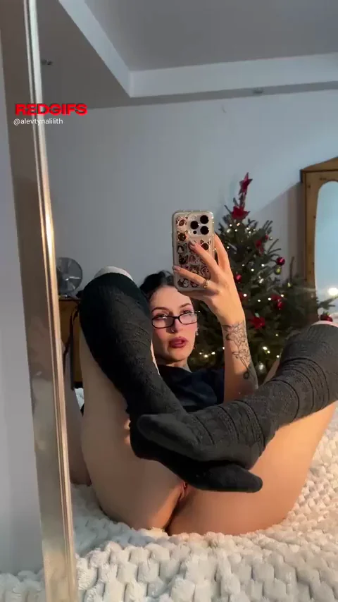 Getting ready for some self-gratification after a hard day's work