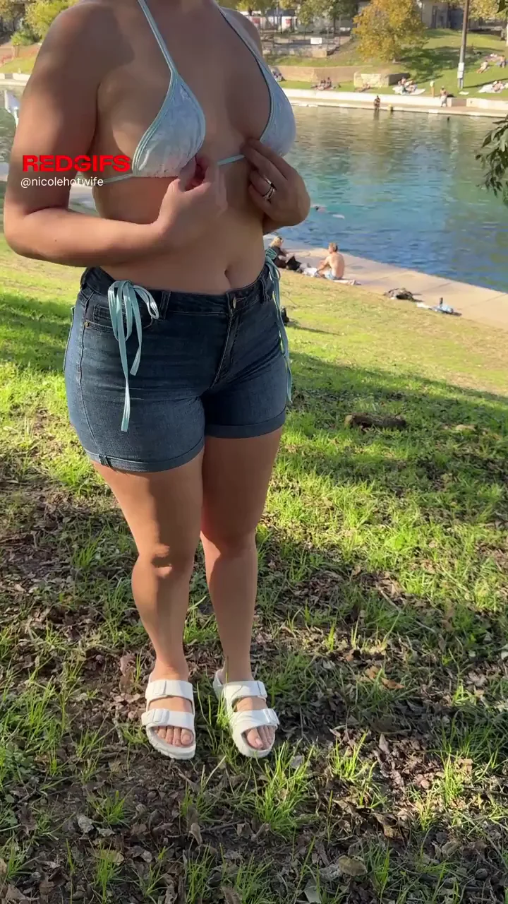 The goal is to be seen, and this was the perfect place for that…