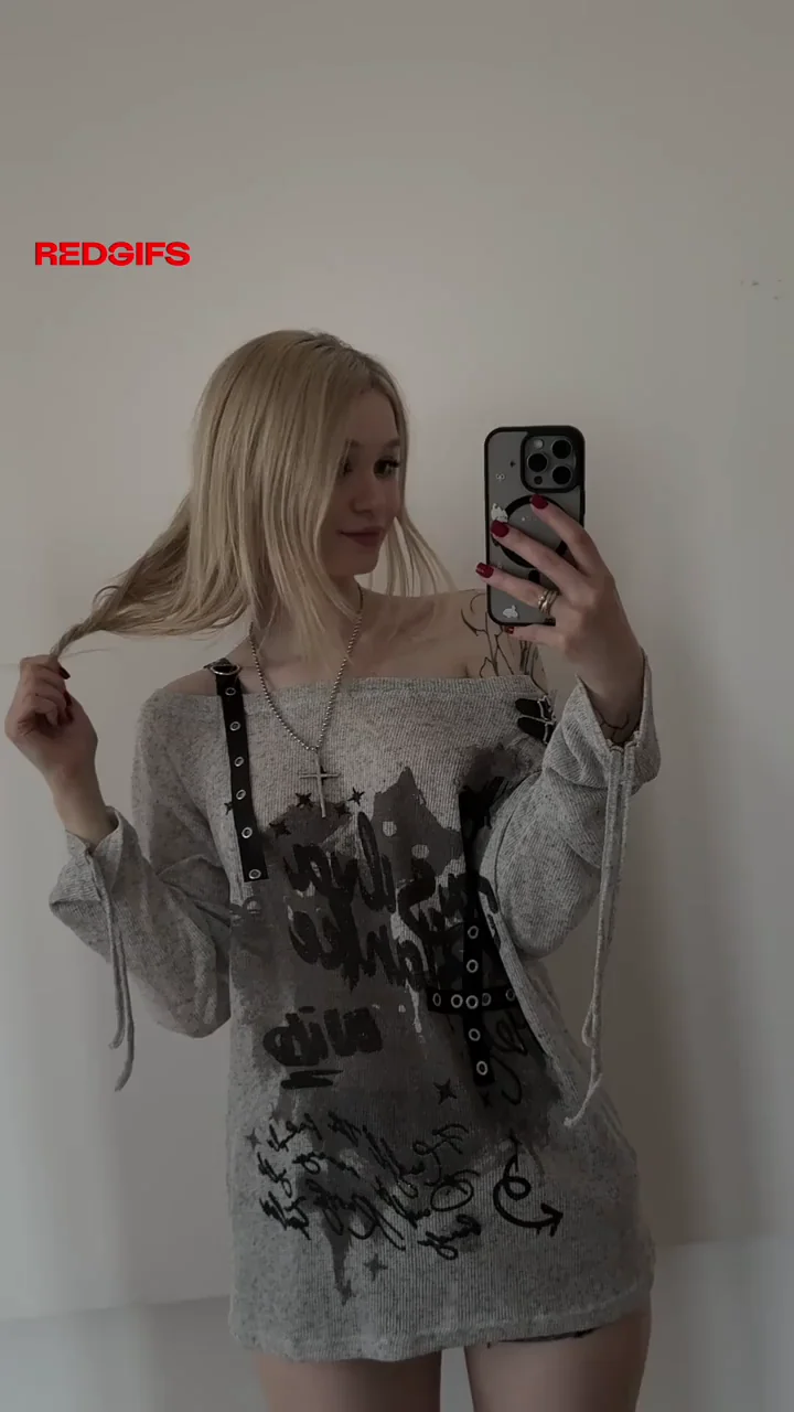 Blonde Teen Tease Asking If You Dig Her Hot View