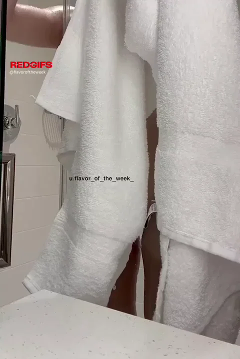 Hand Me My Towel, Babe? 😏💦 Slimthick Shower Tease