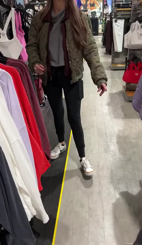 Being publicly slutty