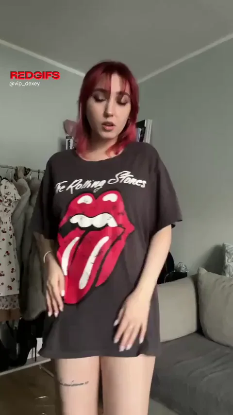 I hope my boobs catch your attention