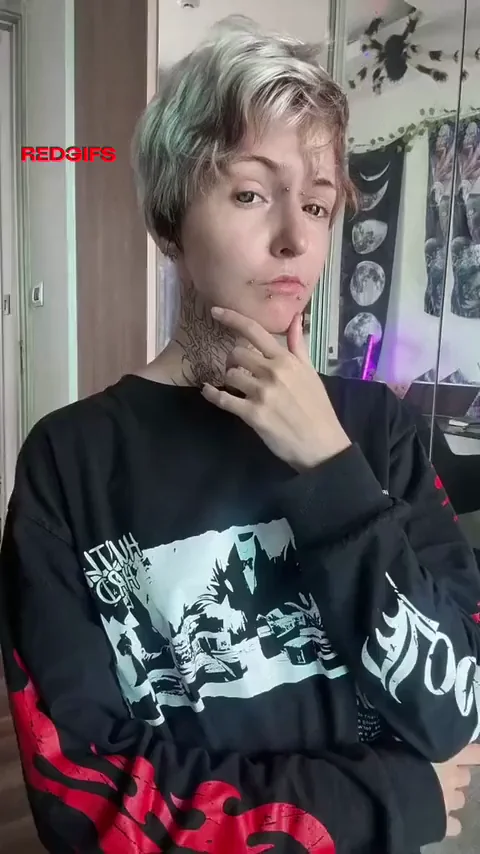 Slutty Elf Makeover: From Goth Babe to Bound Tease
