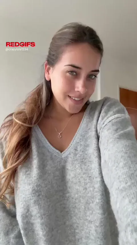Friday Titty Drop Bombshell: Sweater Slips Off Massive Teen Jugs