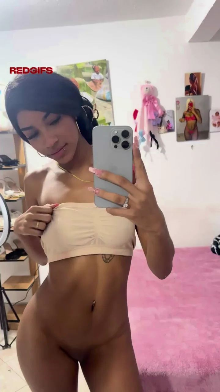 18YO Latina Petite's Inverted Nipple Titty Drop Tease