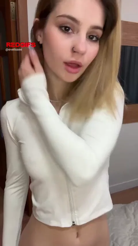 Cute Teen's Massive Titty Drop Tease