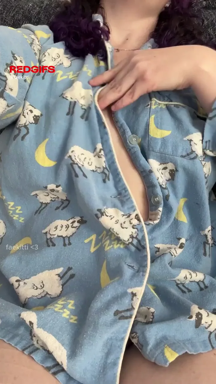Revealing my big tits and bush