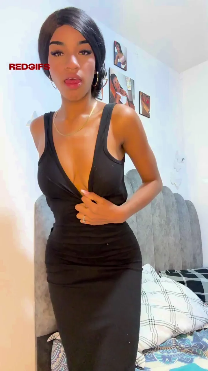 The reveal of my dark tits with inverted nipples