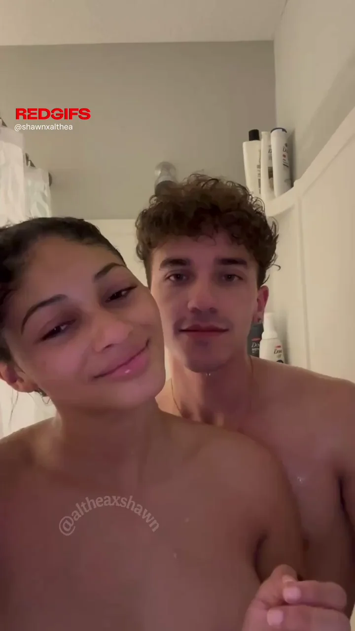 Shower Sparks: Curvy Ebony Babe's Irresistible Chemistry with Hung White Stud