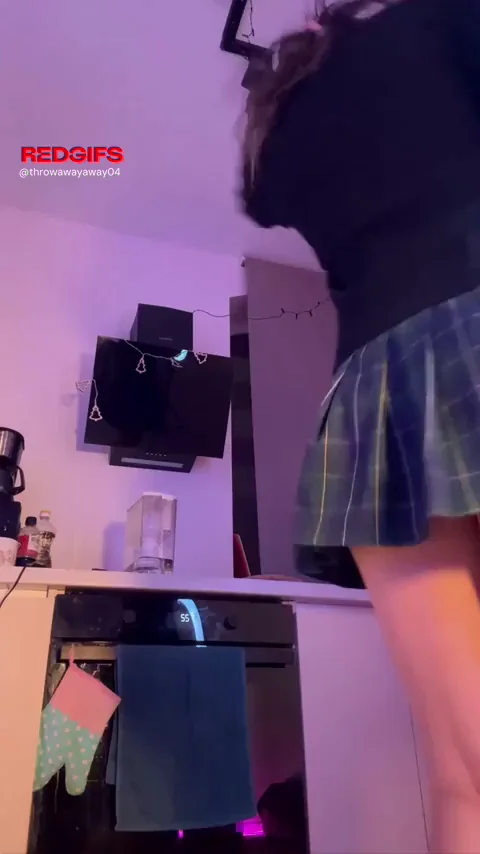 Tell me how you gonna fuck me from behind with this skirt