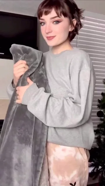 Cuddle Up with This Short-Haired Slutty Cutie Under My Blankie? 😈🛏️