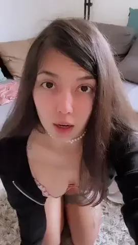 Playing naughty and teasing for daddy