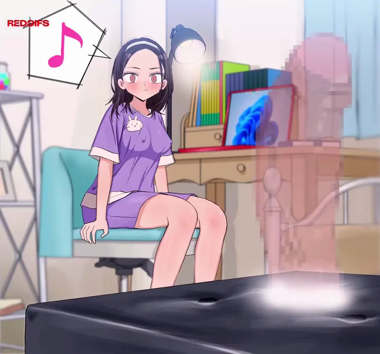 Hentai Slut Rides Thick Cock in Freeuse App Fantasy Creampie