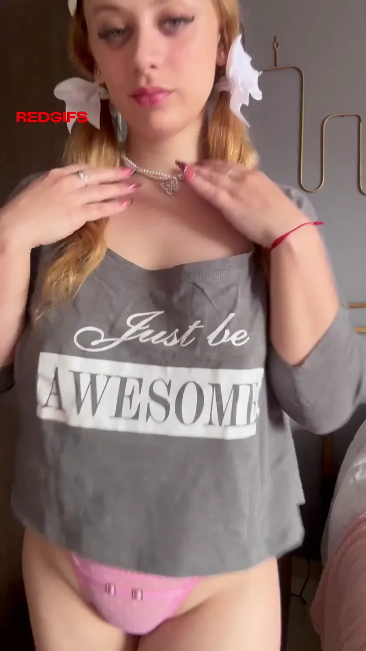 My tits said no bra and I listened
