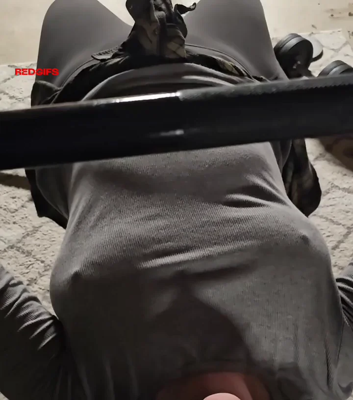 Gym MILF's Slutty Form Check: Massive Tits Spilling Out