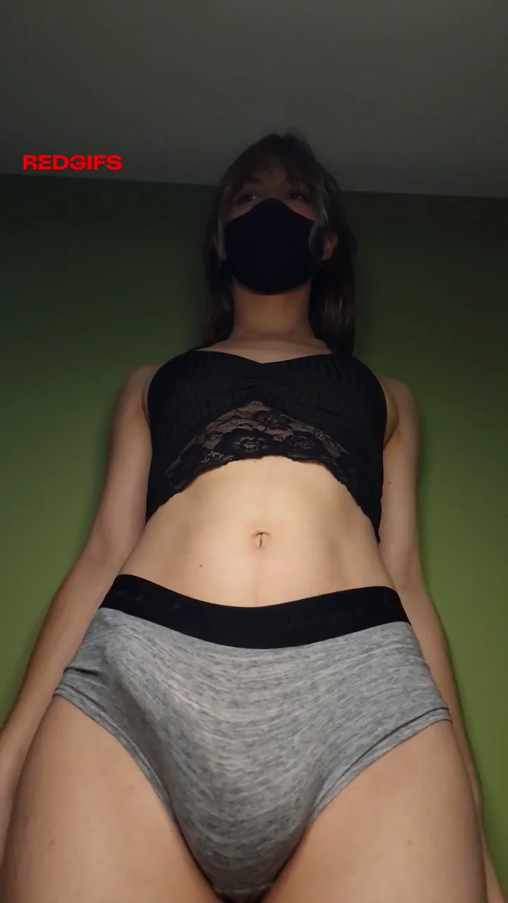 Hot Shemale Teases Her Massive Cock Bulge 😈🍆💦