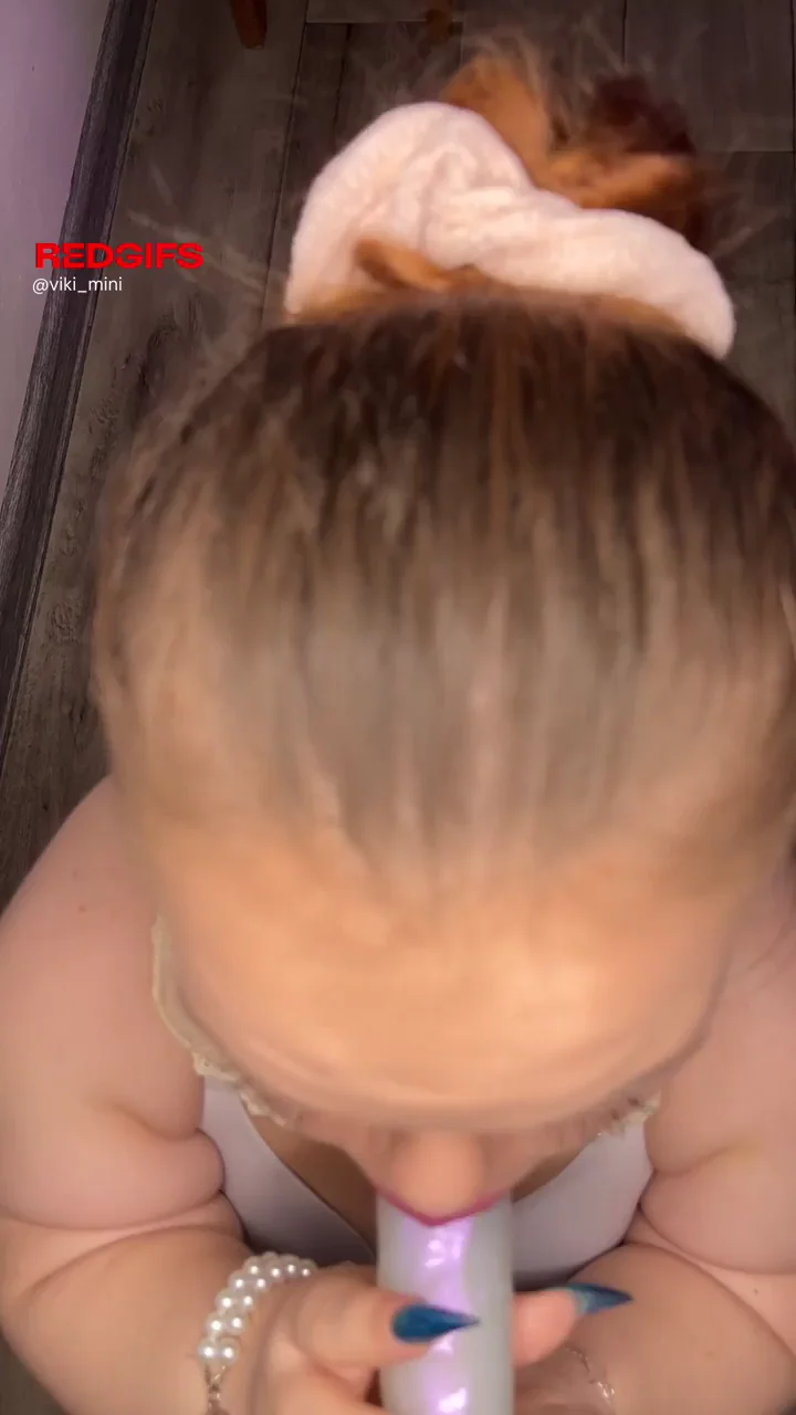 Petite Slut's Tiny Mouth Craves Monster Dildo 🍆💦