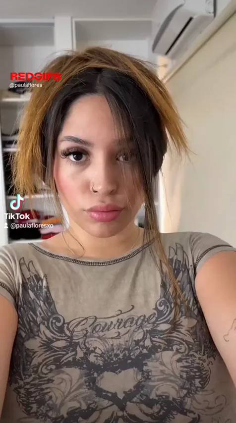 🔥 Paula Flores' Juicy TikTok Tits Tease 💦 @paulafloresxo