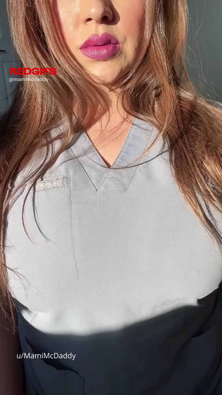 Real speech therapist with real naughty mom boobs