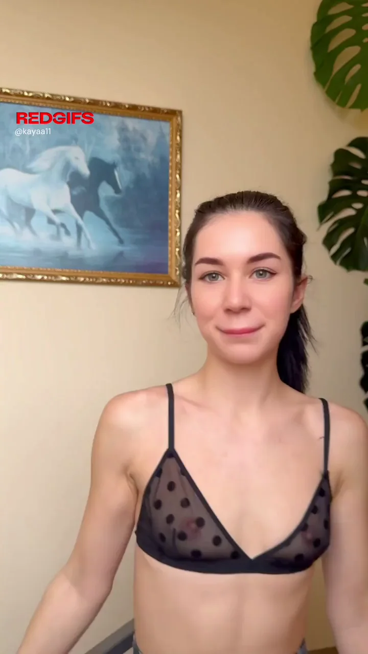 I want to know what you think of my tits in this seeathrough bra