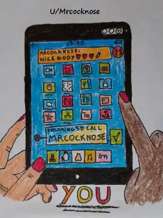 #cocknose #bigcock # 3dfalse #smartphone #tablet #incomingcall #athome #cockattack ???Incoming call from MrCocknose: accepted