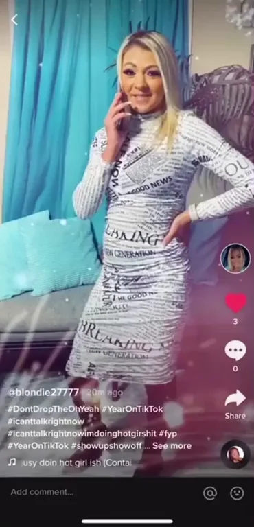 🔥 TikTok Tease Slut Blondie27777 - Cum at the End! 💦