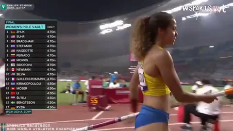 🔥 Angelica Bengtsson's Ohlympic Pole Vault Ass Bounce 🍑💦
