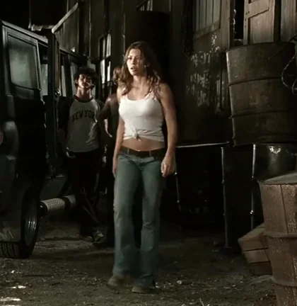 Jessica Biel's Steamy Tank Top Tease in the Warehouse 🔥👙