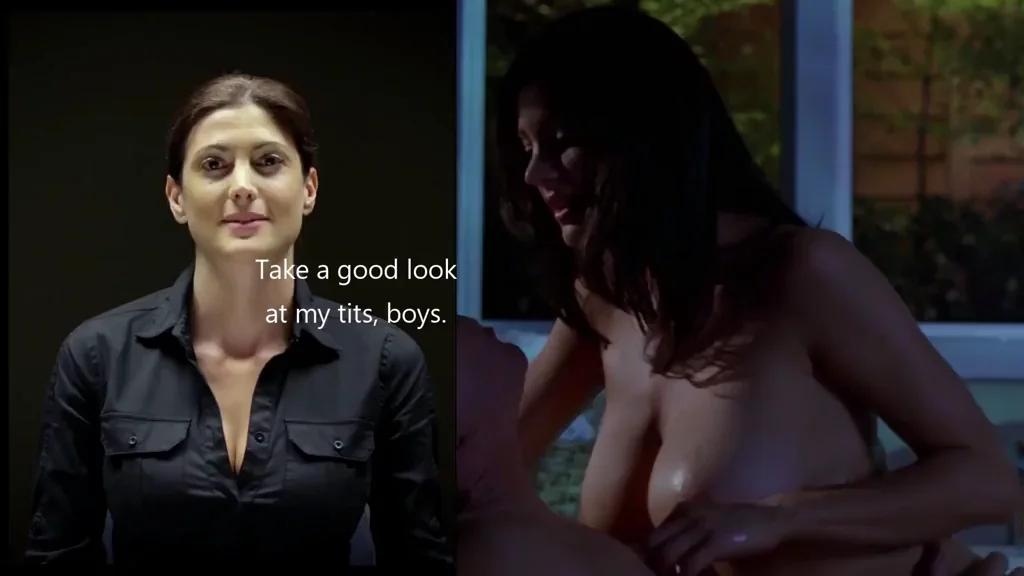 Julia Benson's Epic Tits Steal the Show in Masters of Horror Nude Tease