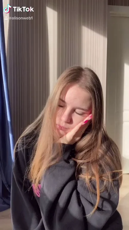 Baby Love Tease in Oversized Hoodie 😍🔥