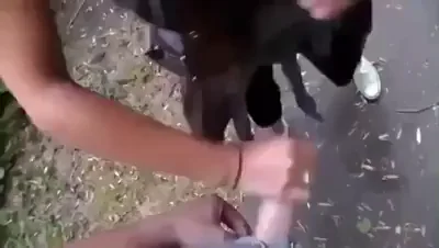 🐶 Slut Gets the Doggy D in Public Woods 🔥