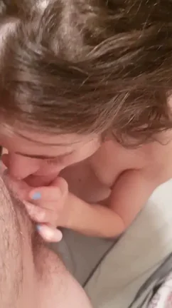 Taking a 46 year old dick down my teen throat