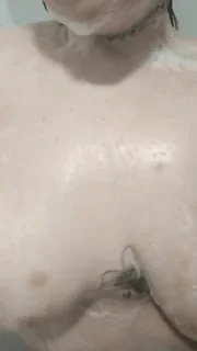 Scrub a dub dub, giant titties in the tub