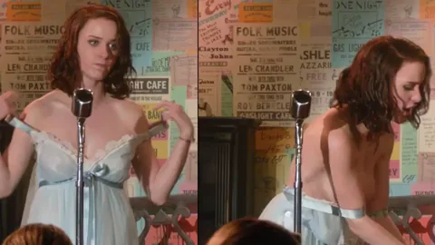 Rachel Brosnahan has perfect tits on The Marvelous Mrs. Maisel