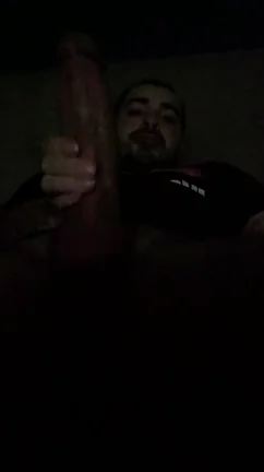 Would you ride my fat cock? (Sorry about the brightness)