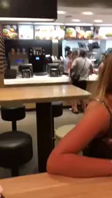 🍔 McDonald's Counter Quickie Fuck 😈