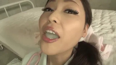 Japanese nurse gets a donation