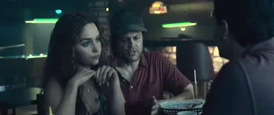 Emilia Clarke showing her seductive plot in "Above Suspicion" (2019)