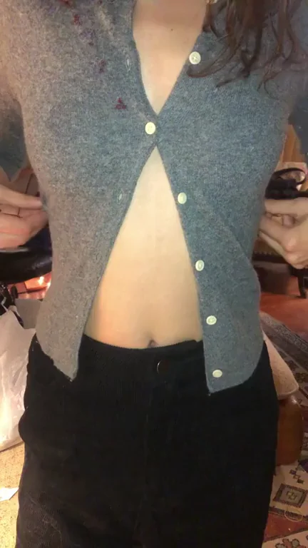 Teasing My Tits Open for Guys Today 😈👅💦