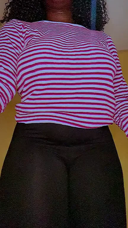 Thick Ebony Babe's Massive Tits Bounce & Jiggle 😍🍈🍈 (19)