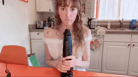 Any love for redheads with BBC dildos in here?