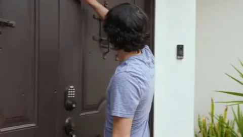 Doorstep Tease to Couch Pounding: Mystery Slut Begs 'Daddy Don't Know?'